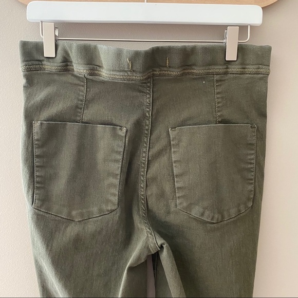 Free People Green Skinny Jeans Sz 31 - Picture 6 of 11